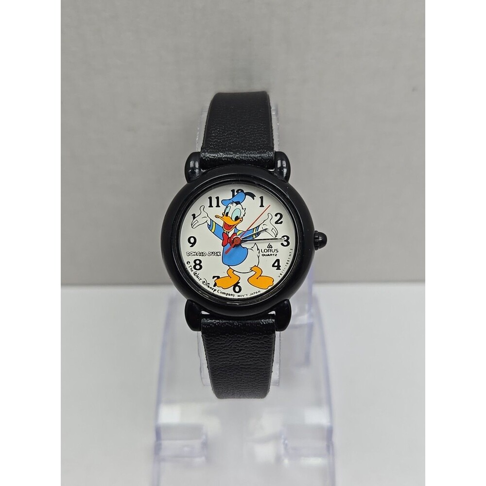 Vintage Lorus Donald Duck Disney V811 1651 Quartz Watch Japan